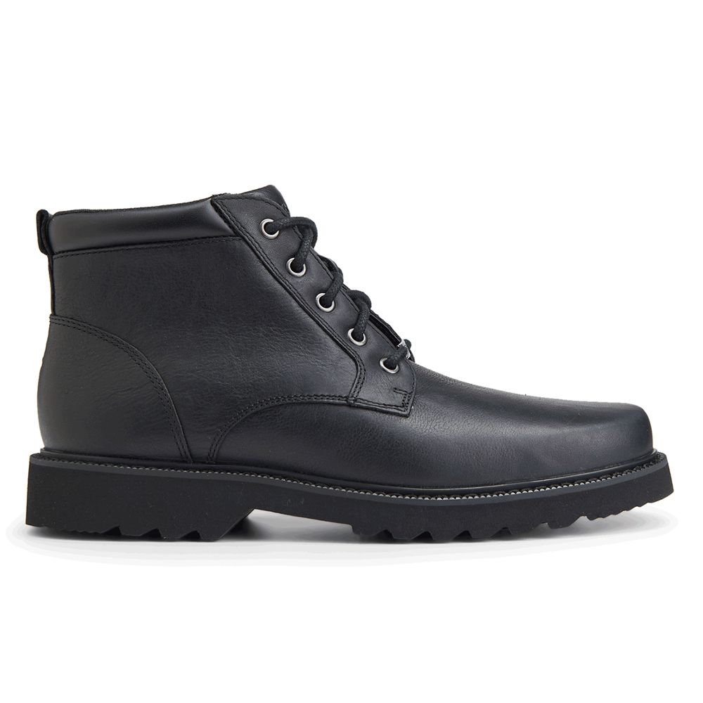 Botins Homem Rockport Northfield Waterproof Plain Toe Pretas,Portugal ULZBR-6258